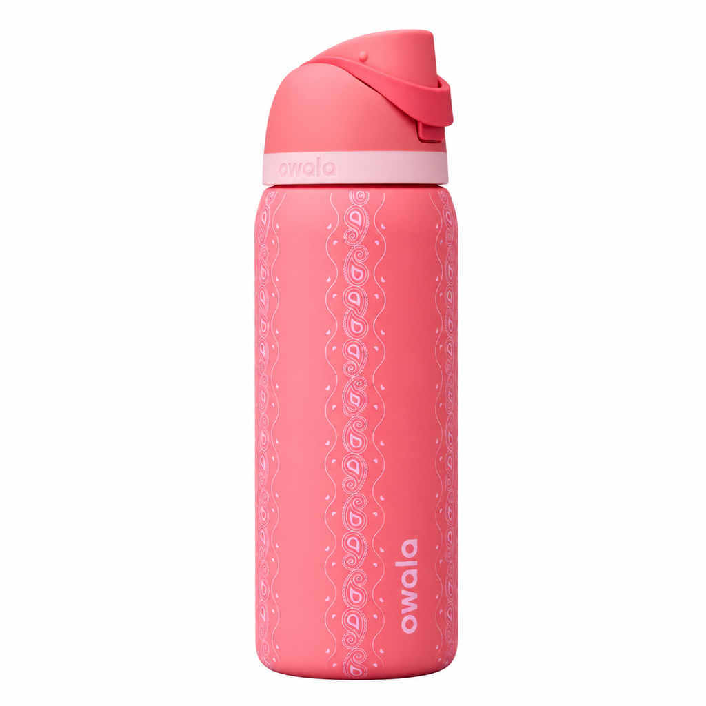 Owala 32oz Freesip Paisley Pink