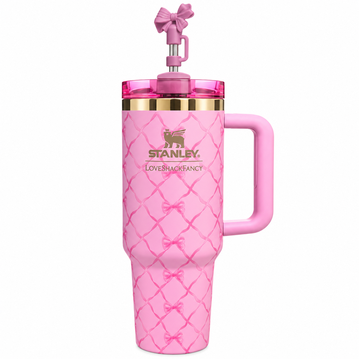 Stanley 40oz Moños rosa moños