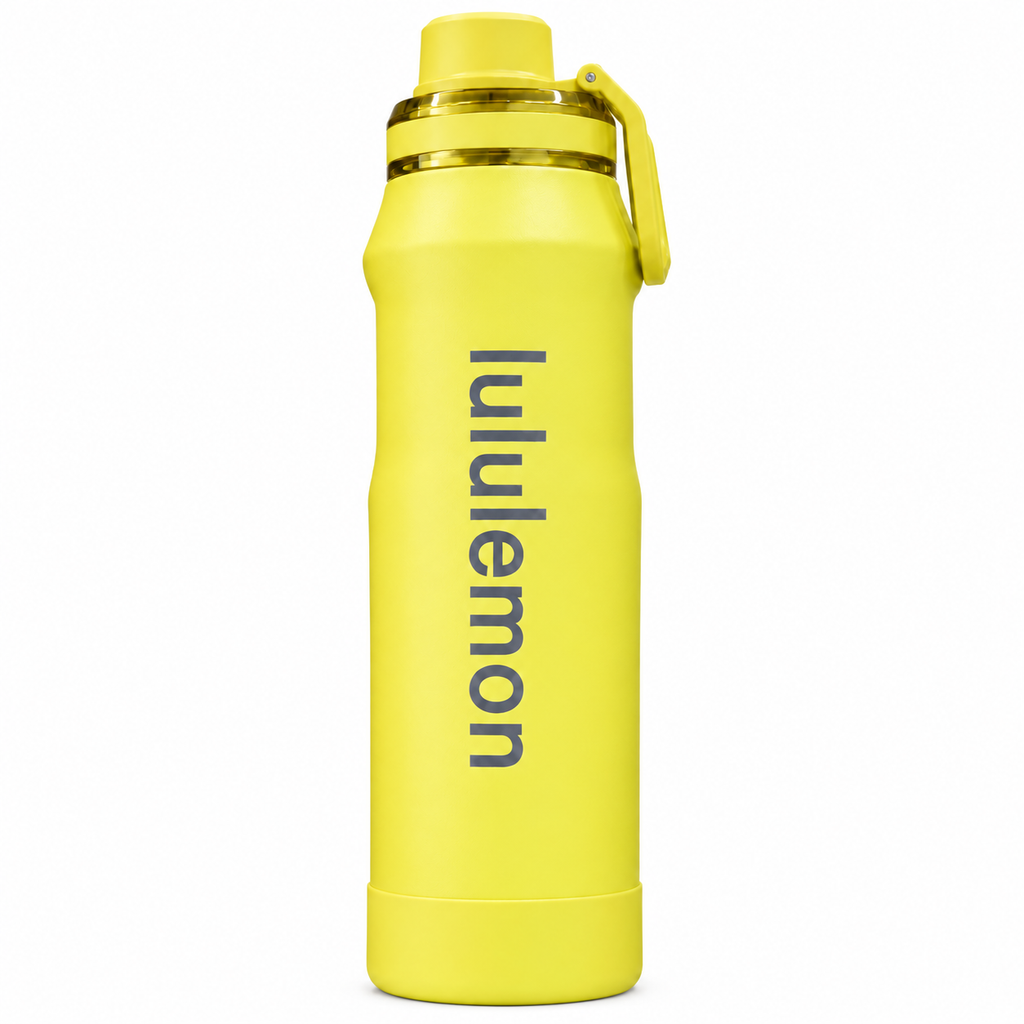 Termo Lululemon 1000ml amarillo