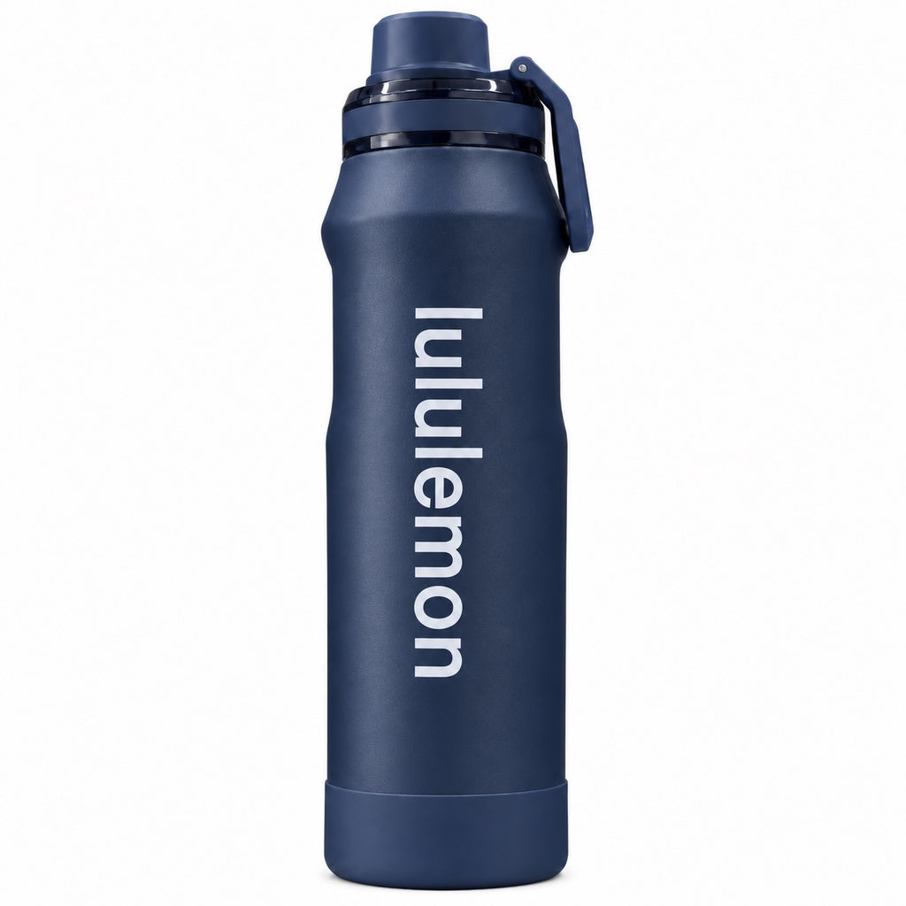 Termo Lululemon 1000ml azul marino